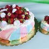 Pavlova pastelová torta