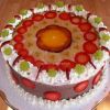 Tvarohovo-ovocná torta č. 7