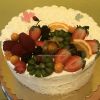 Farebná  ovocná torta