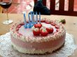 Jahodovo - tvarohová torta