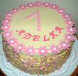Torta s bielou čokoládou