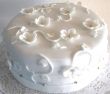 Jednoduchá biela torta