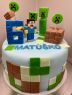 MINECRAFT torta č. 8