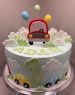 Torta s autom č. 15
