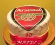 Torta so znakom Arsenal