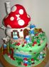 Šmolková torta č. 1
