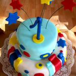 Chlapčenská hviezdičková torta
