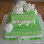 Pistáciovo-zelená torta