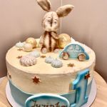 Torta so zajkom a autíčkom