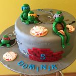 Torta Ninja korytnačky č. 1
