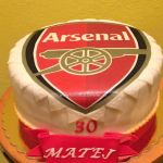Torta so znakom Arsenal