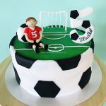 Torta s bránkou a futbalistom č. 2