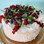 Torta zo snehovej rolády