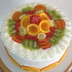 Farebná  ovocná torta