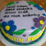 Torta k promóciám č. 3