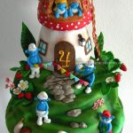 Šmolková torta č. 2